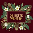 Kerstkaart klassiek de beste wensen